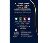 IIT Students Summer Internship Projects 2026 at DSRL: A compilation of IIT Bhilai Student's Internship Report