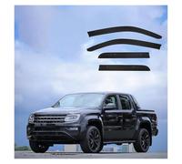 IITA Deflettore Deflettori per finestrini Laterali per VW per Amarok, Protezione da Pioggia e Sole, Antivento, con Finiture cromate, Accessori per Auto Deflettori Aria Auto(2011-2021)