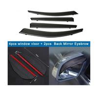 IITA Deflettore Visiera per finestrino Auto per BMW Serie 1 116i 118i F20 HB 2012-2018 Deflettore Antivento, Antipioggia e antineve Deflettori Aria Auto(6pcs)