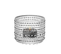 Iittala 005976 - Portacandela antivento Kastehelmi, trasparente, 64 mm