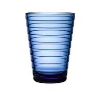 Iittala Aino Aalto 1066653 - Set di 2 bicchieri lavabili in lavastoviglie, colore blu oltremare, 330 ml, colore: Blu oltremare