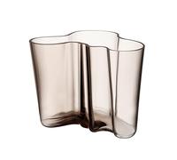 Iittala Alvar Aalto 1051436 - Vaso in vetro a forma di onda, 16 x 20,8 cm, colore: lino