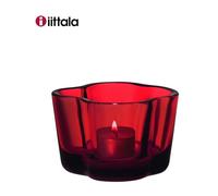 Iittala Alvar Aalto Cranberry Tealight Votivo 60 mm/2,36 pollici NUOVO...