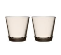 Iittala Kartio 1051119 - Set di 2 bicchieri in lino, 21 cl, 2 pezzi