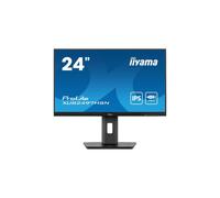 IIYAMA 24'' Ultra Slim Nero IPS 1920x1080 100Hz 1ms 250 cd/m2 1xHDMI 1xDP 1xUSB-C 1xUSB-C dock 3xUSB-HUB Supporto regolabile di 15 cm Pivot TCO - Nouvo