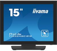 Iiyama 38.0cm (15 ") T1532MSC-B1S 4:3 M-TOUCH HDMI + Dp TN Retail [EEK: E]