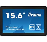 IIYAMA 39,5Cm (15,6") TF1633MSC-B1 16:9 Touch HDMI+DP Bl Retail [EEK: C]