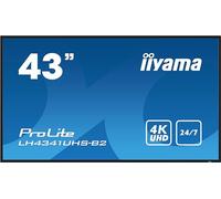 iiyama LH4341UHS-B2 visualizzatore di messaggi 108 cm (42.5") LCD 500 cd/m² 4K Ultra HD Processore integrato Android 8.0 18/7
