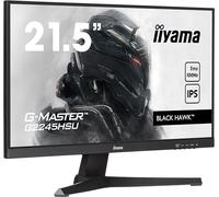 iiyama G-MASTER Black Hawk LED-Monitor 55,9 cm 22" 21.5" 1920 x 1080 Full HD 1080p @ 100 Hz IPS 300 cd/m² 1000:1 1 ms HDMI DisplayPor