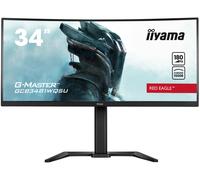 iiyama G-MASTER GCB3481WQSU-B1 34" VA Monitor, 3440 x 1440 UWQHD, 180Hz, 0,3ms
