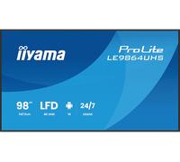 iiyama ProLite LE9864UHS-B1AG Display digital signage 4K UHD da 98" con opzioni avanzate di controllo e connettività