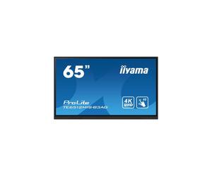 IIYAMA LFD 65 pannello IPS antiriflesso 40 punti 24/7 3840x2160 HPs VGA 3xHDMI 1xUSB-C 5xUSB HUB3.2 400cd/m² 8 ms orientamento orizzontale VESA 600x400 / TE6512MIS-B3AG - Nouvo