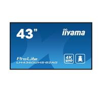 iiyama LH4360UHS-B2AG visualizzatore di messaggi Pannello A digitale 108 cm (42.5") LED Wi-Fi 500 cd/m² 4K Ultra HD Nero Processore integrato Android 11 24/7