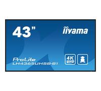 iiyama LH4365UHSB-B1 Schermo professionale 43″ 4K UHD 800 nit Android 11 Wi-Fi 24/7
