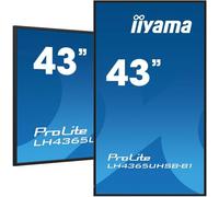 Iiyama LH4365UHSB-B1 visualizzatore di messaggi Design chiosco 108 cm [42.5] LED