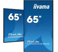 iiyama LH6560UHS-B2AG visualizzatore di messaggi Pannello A digitale 165,1 cm (65") LED Wi-Fi 500 cd/m² 4K Ultra HD Nero Processore integrato Android 11 24/7
