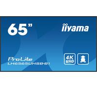 iiyama LH6565UHSB-B1 visualizzatore di messaggi Design chiosco 163,8 cm (64.5") LED Wi-Fi 800 cd/m? 4K Ultra HD Nero Processore integrato Android 11 24/7