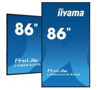 Iiyama LH8664UHS-B2AG visualizzatore di messaggi Pannello piatto per segnaletica