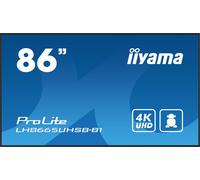 iiyama LH8665UHSB-B1, 86", Display