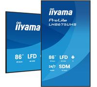 iiyama LH8675UHS-B2AG 86" 3840x2160 UHD pannello IPS Haze 25% 500cd/m2 Orizzontale e Verticale