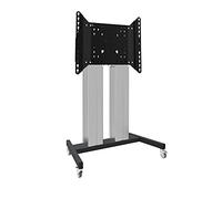 iiyama MD 062B7105K - Carrello elettrico regolabile in altezza (600 mm) per schermi extra grandi (touch) fino a 98 pollici e 160 kg, incluso set di adattatori VESA MD 052B7288