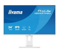 iiyama ProLite XB2497HSU-W1 Monitor IPS da 24" con supporto regolabile in altezza