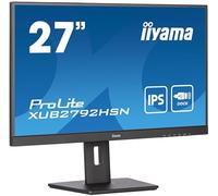 iiyama Monitor Desktop XUB2792HSN-B5-27, Full HD LED, IPS, 1920 x 1080/75Hz, 1H1DP1C, HAS, RJ45, Nero