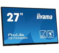 iiyama ProLite T2755QSC-B1 Monitor PC 68,6 cm (27") 2560 x 1440 Pixel Quad HD LCD Touch screen Nero [T2755QSC-B1]