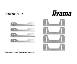 iiyama OMK5-1 Kit angolari di fissaggio per display iiyama Open Frame TF1615MC