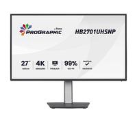 IIYAMA ProGraphic HB2701UHSNP-B1 MONITOR, 27 ", UHD 4K, 3840 x 2160 Pixel, tempo di risposta 4 ms, refresh rate 60 Hz