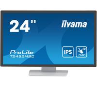 iiyama ProLite Monitor PC 60,5 cm (23.8") 1920 x 1080 Pixel Full HD LCD Touch screen Multi utente Bianco