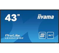 iiyama PROLITE LE4341S-B2 Pannello piatto per segnaletica digitale 108 cm (42.5") LCD 350 cd/m² Full HD Nero 18/7