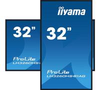 Iiyama Prolite Lh3260hS-B1ag, 80cm (31,5''), Full Hd, Usb, Rs232, Ethernet, Wlan, Android, Kit (rs232), Schwarz Tft Monitor, 16:9, Bildschirmdiagonal