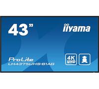 iiyama LH4375UHS-B1AG visualizzatore di messaggi 108 cm [42.5] LCD 500 cd/mÂ² 4K Ultra HD Processore integrato Android 8.0 18