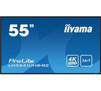 iiyama LH5541UHS-B2 visualizzatore di messaggi Design chiosco 138,7 cm (54.6") LCD 500 cd/m² 4K Ultra HD Nero Processore integrato 18/7