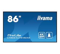 IIYAMA - LH8664UHS-B2AG visualizzatore di messaggi Pannello piatto per segnaletica digitale 2,18 m (86') Wi-Fi 500 cd /m² 4K Ultra HD Nero Processore - SPEDIZIONE GRATUITA