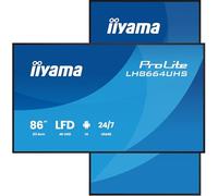 iiyama ProLite LH8664UHS-B3AG Display professionale per segnaletica digitale 4K UHD da 86 pollici