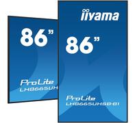 iiyama ProLite LH8665UHSB-B1 i diagonale 86 schermo LCD retroilluminato a LED - segnaletica digitale - Android - 4K UHD (2160p) 3840 x 2160 - nero - Nouvo