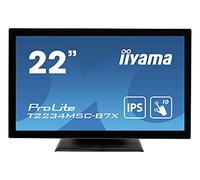 iiyama ProLite Monitor pantalla táctil 54,6 cm (21.5") 1920 x 1080 Pixeles Multi-touch Negro