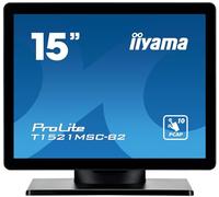 Iiyama Prolite T1521msC-B2, 38,1cm (15''), Projected Capacitive, 10 Tp, Kit (usb), Schwarz Touchmonitor (seitenverh?ltnis: 4:3), Bildschirmdiagonale: