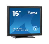 iiyama ProLite T1531SR-B5 schermo piatto per PC 38,1 cm (15 ) 1024 x 768 pixel XGA LED Schermo touch Nero - Nouvo