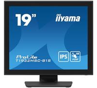 iiyama ProLite T1932MSC-B1S Monitor PC 48,3 cm (19") 1280 x 1024 Pixel Full HD LED Touch screen Da tavolo Nero [T1932MSC-B1S]