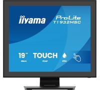 iiyama ProLite T1932MSC - touch screen monitors (1280 x 1024 pixels, Tabletop, AC, 100-240 V, 50/60 Hz, 800:1)