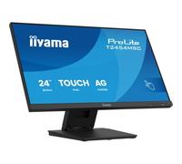 iiyama ProLite T2454MSC-B3AG Touchscreen InCell PCAP da 24" a 10 punti con tecnologia IPS, rivestimento antiriflesso e supporto flessibile