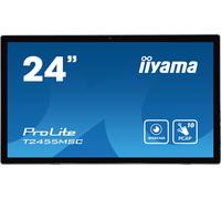 iiyama T2455MSC-B1 visualizzatore di messaggi Pannello piatto per segnaletica digitale 61 cm (24") LED 400 cd/m² Full HD Nero Touch screen