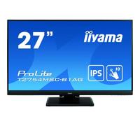 iiyama ProLite T2754MSC-B1AG Monitor PC 68,6 cm (27") 1920 x 1080 Pixel Full HD LED Touch screen Multi utente Nero [T2754MSC-B1AG]