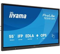iiyama Prolite TE5513A-B1AG - Display IPS LED da 138,8 cm, 54,6", formato 4K UHD 40 punti touch PureTouch IR- HDMI DP USB-C USB3.2 RS-232c RJ45 HDMI-Out 7H OPS WiFi Android 14 OS iControl NFC