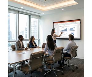iiyama ProLite TE5513A-B1AG Schermo Interattivo 55″ Touchscreen interattivo da 55" con risoluzione 4K UHD e Android 14, progettato per la