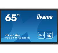 iiyama PROLITE TE6514MIS-B2AG Pannello piatto per segnaletica digitale 165,1 cm (65") Wi-Fi 435 cd/m² 4K Ultra HD Nero Touch s NEW