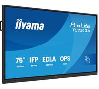 iiyama ProLite TE7513A-B2AG Display Interattivo 4K 75" Display interattivo professionale da 75" con risoluzione 4K UHD, Android 14, Google EDLA e